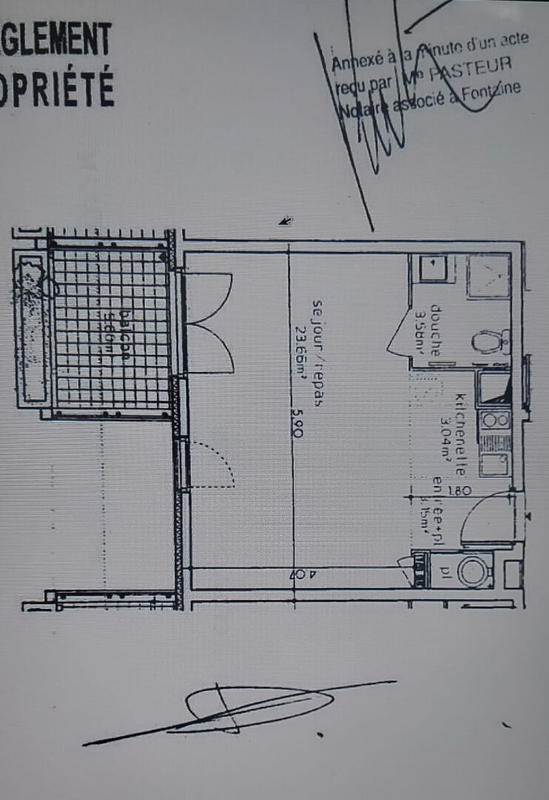 Appartement - 34 m² - 1 pièce