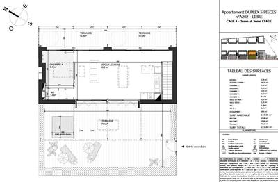 Appartement - 113 m² - 5 pièces