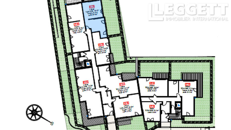 Appartement - 52 m² - 2 pièces