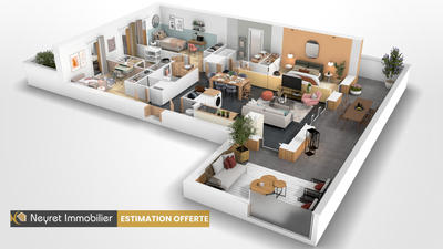 Appartement - 42 m² - 2 pièces