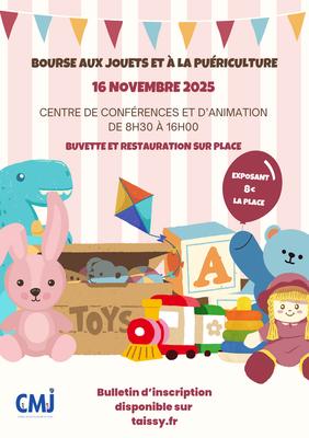Bourse aux jouets et à la puériculture