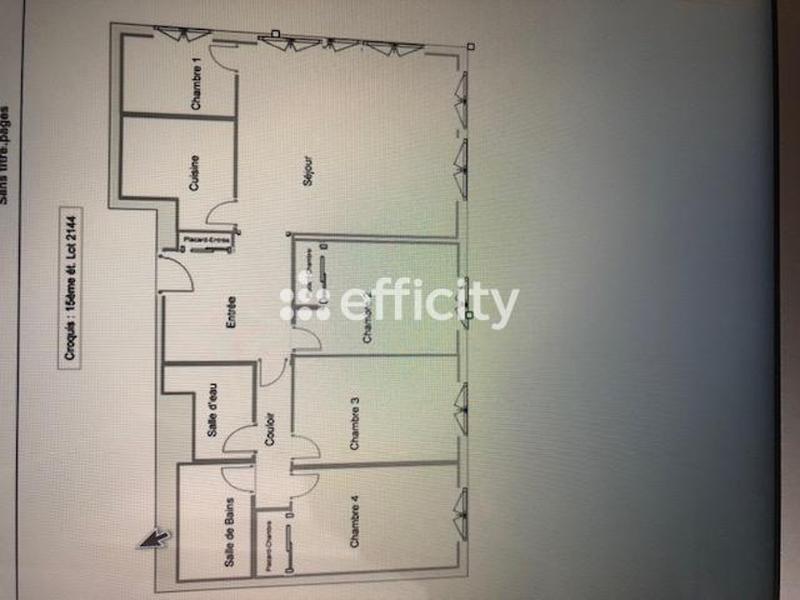 Appartement - 91 m² - 5 pièces