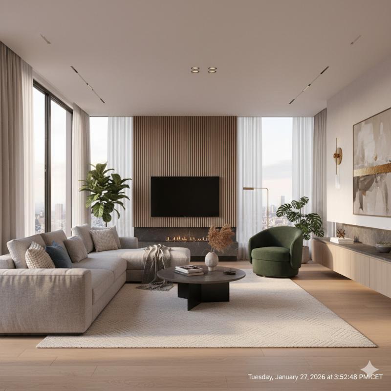 Appartement - 126 m² - 5 pièces