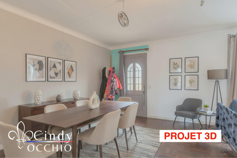 Maison - 62 m² - 3 pièces
