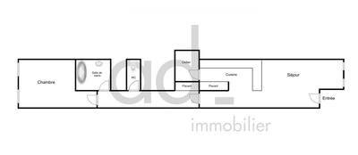 Appartement - 57 m² - 2 pièces