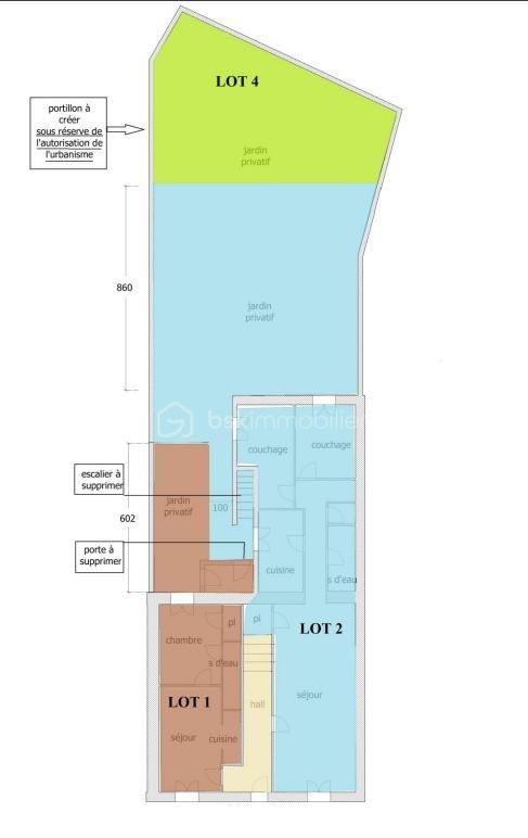 Appartement - 60 m² - 3 pièces