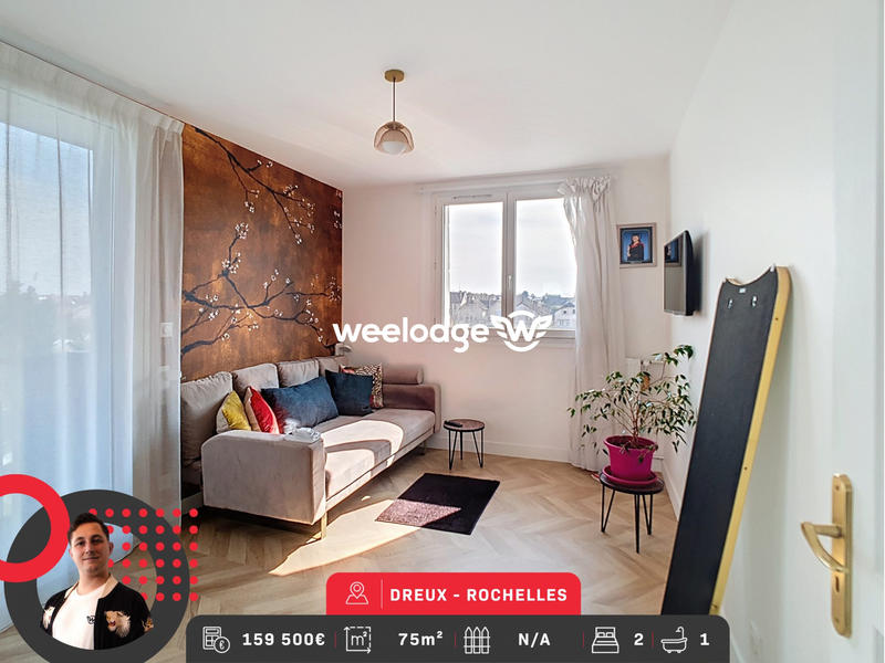 Appartement - 75 m² - 3 pièces