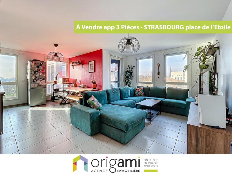 Appartement - 66 m² - 3 pièces