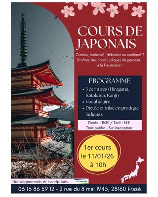 Cours de Japonais