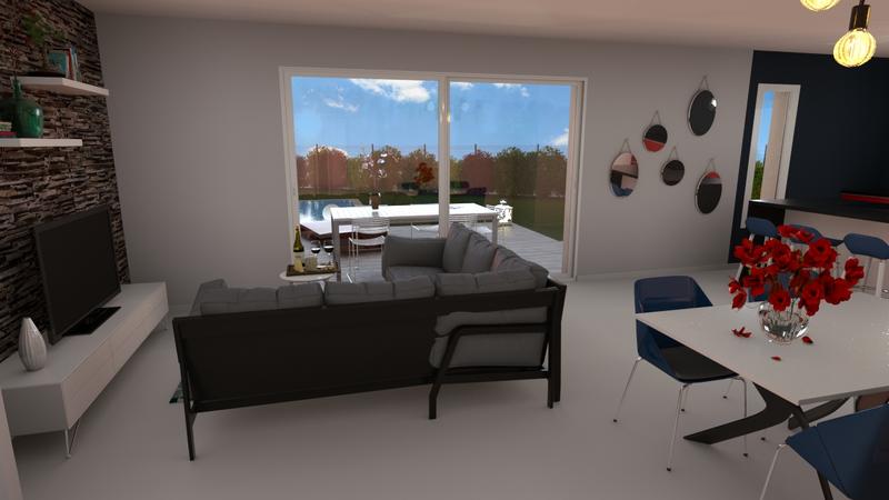 Maison - 90 m² - 4 pièces