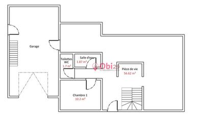 Maison - 115 m² - 5 pièces