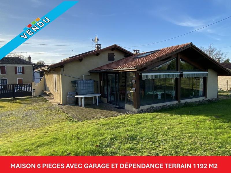 Maison - 65 m² - 6 pièces