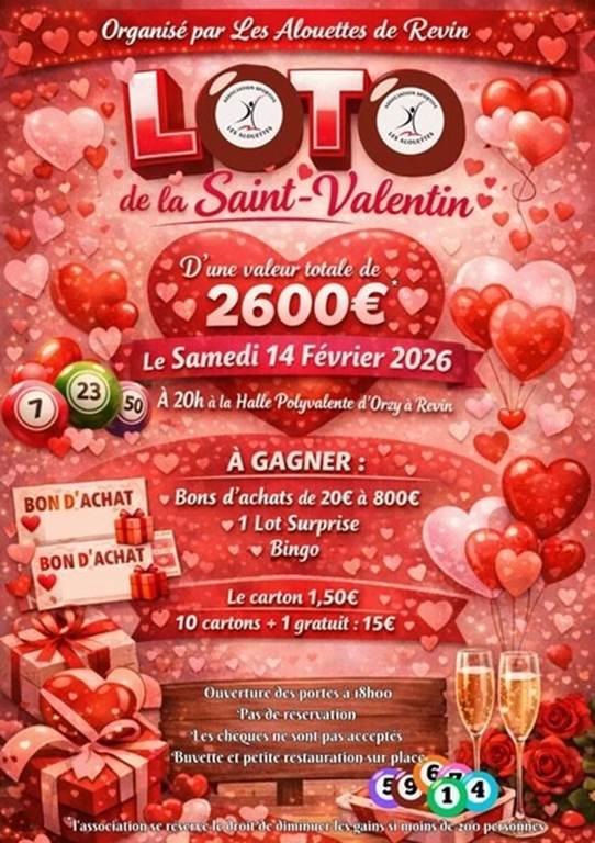 Loto de la Saint-Valentin