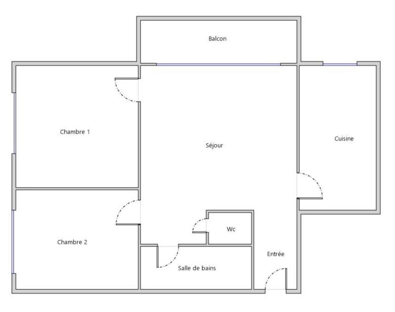 Appartement - 79 m² - 3 pièces