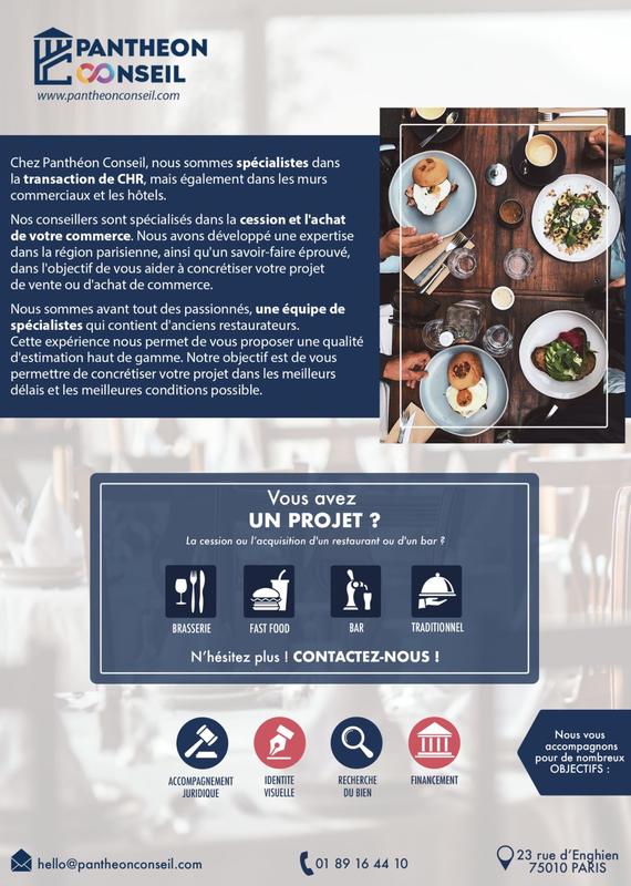 Fonds de commerce - Hôtellerie / Restauration - 60 m²