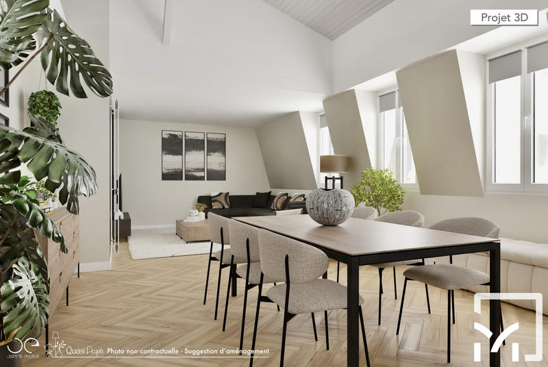 Duplex - 190 m² - 8 pièces