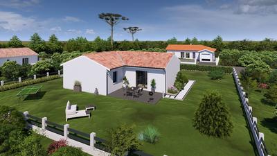 Maison - 90 m² - 4 pièces