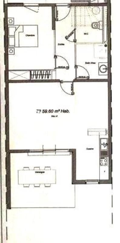Appartement - 74 m² - 2 pièces