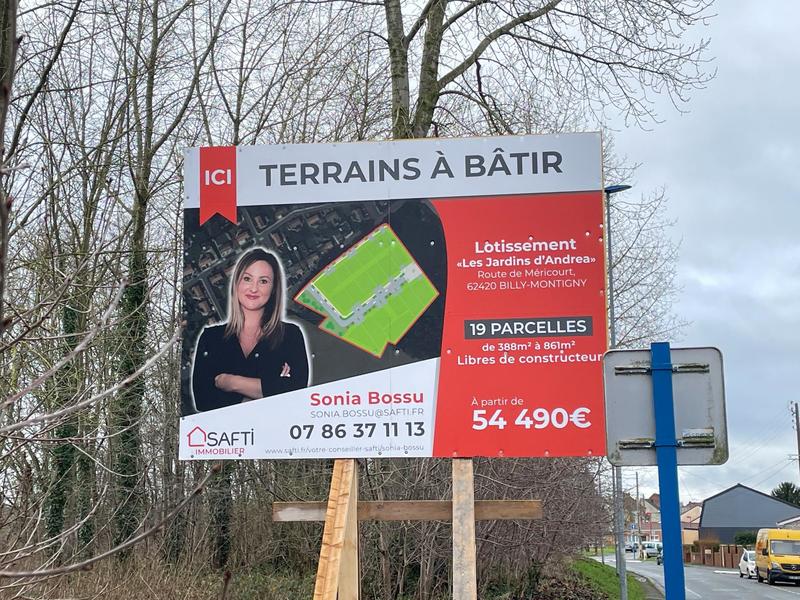 Terrain - 780 m²