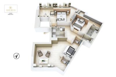 Appartement - 88 m² - 4 pièces