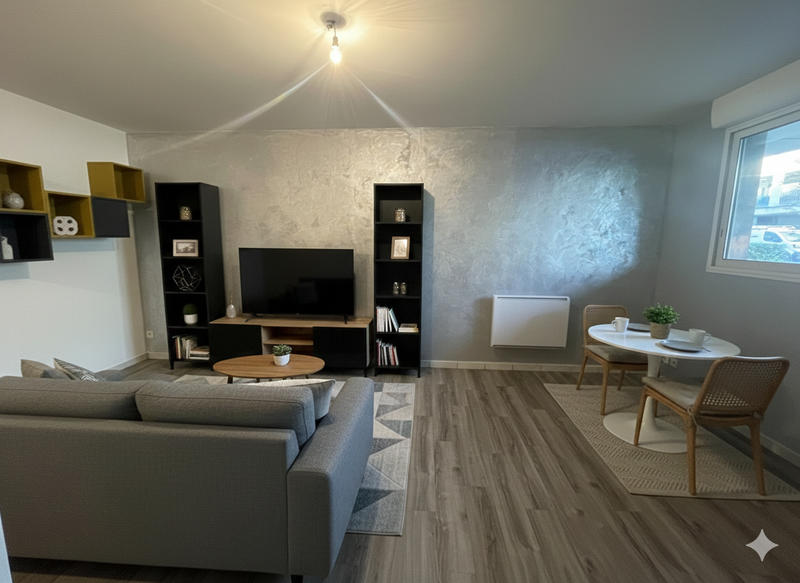 Appartement - 43 m² - 2 pièces