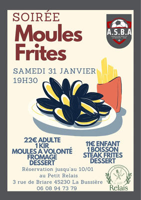Soirée Moules Frites