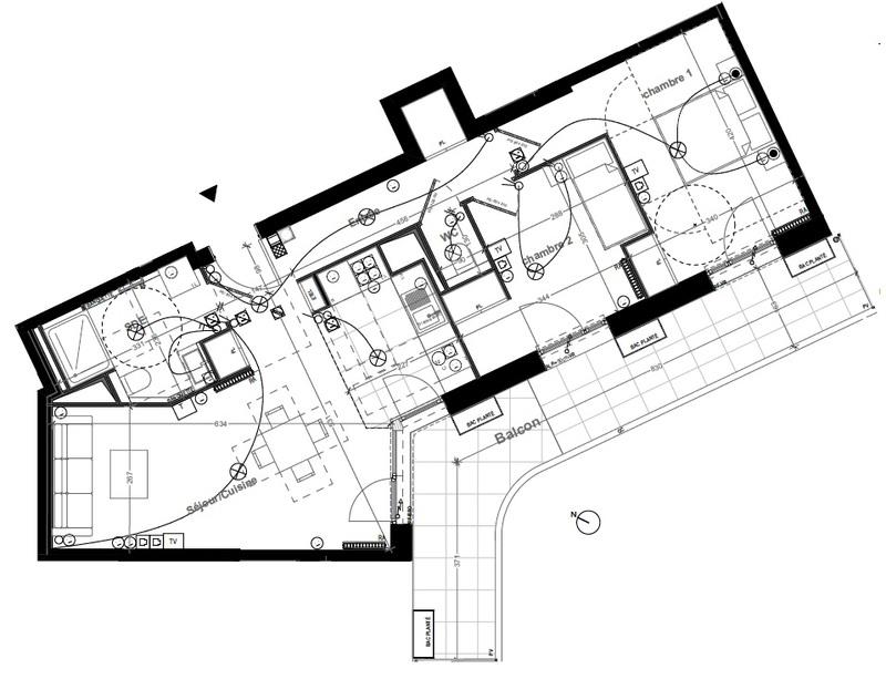 Appartement - 66 m² - 3 pièces