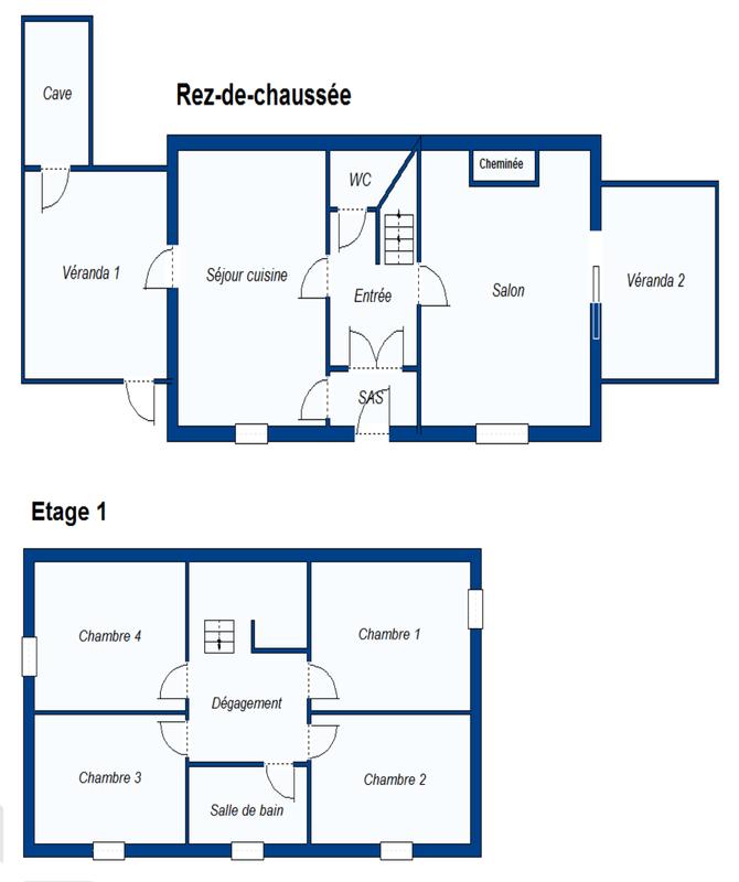 Maison - 147 m² - 5 pièces