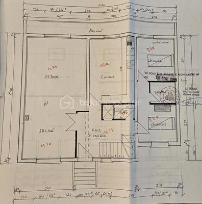 Pavillon - 150 m² - 6 pièces
