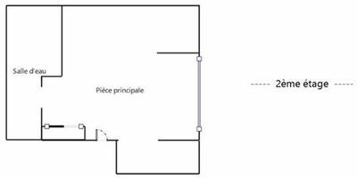 Appartement - 22 m² - 1 pièce