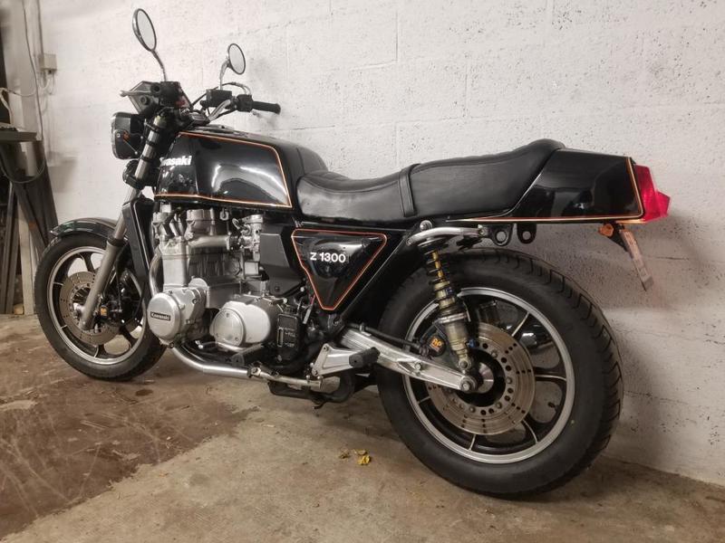 Kawasaki Z 1300 kawasaki noir 628
