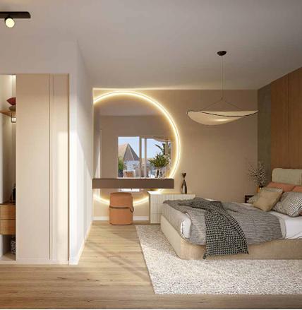 Appartement - 77 m² - 3 pièces