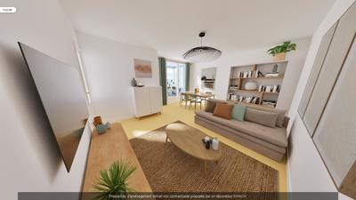 Appartement - 56 m² - 2 pièces