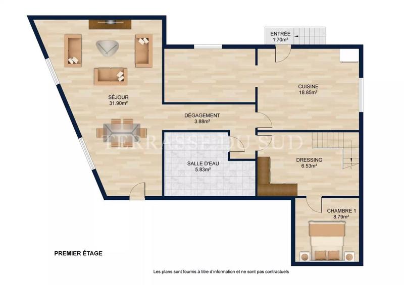 Maison - 132 m² - 5 pièces