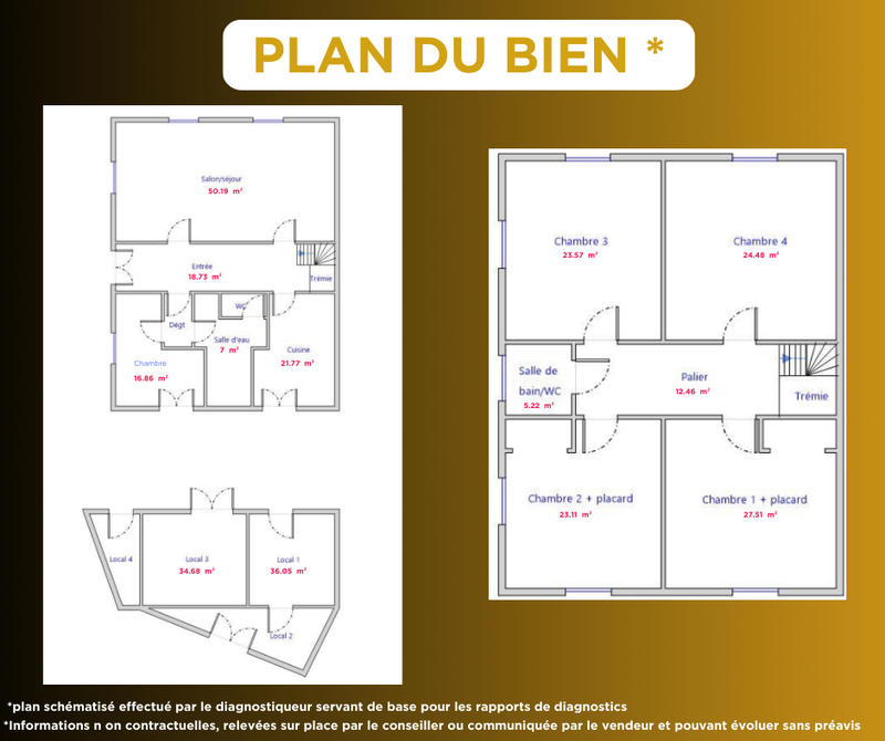 Maison - 229 m² - 6 pièces