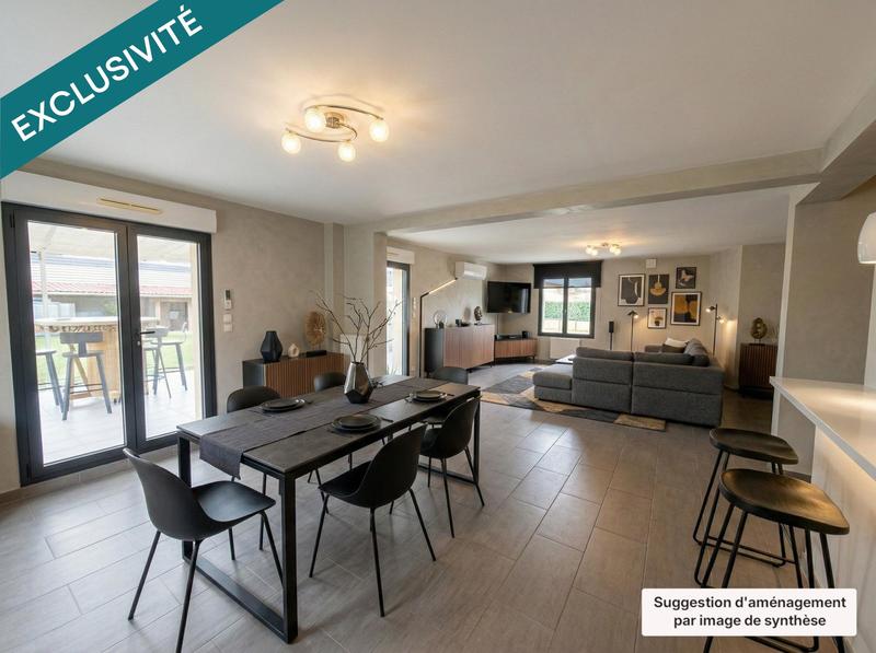 Maison de ville - 162 m² - 6 pièces