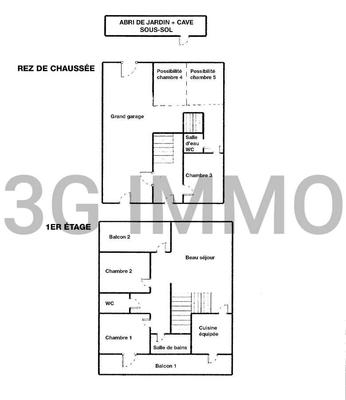 Villa - 265 m² - 7 pièces