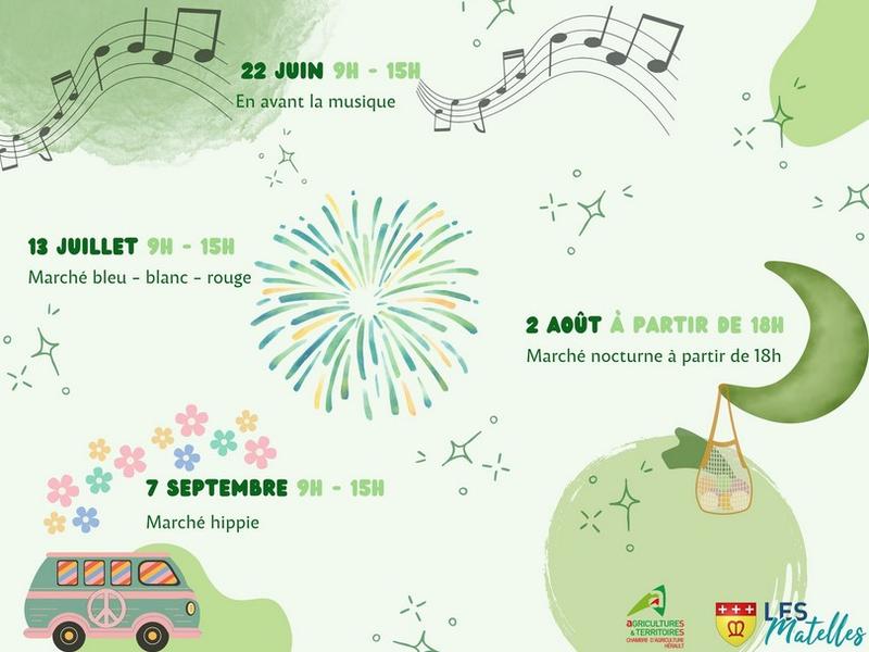 Marché des Matelles