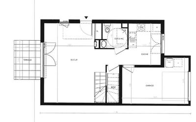 Maison - 88 m² - 4 pièces