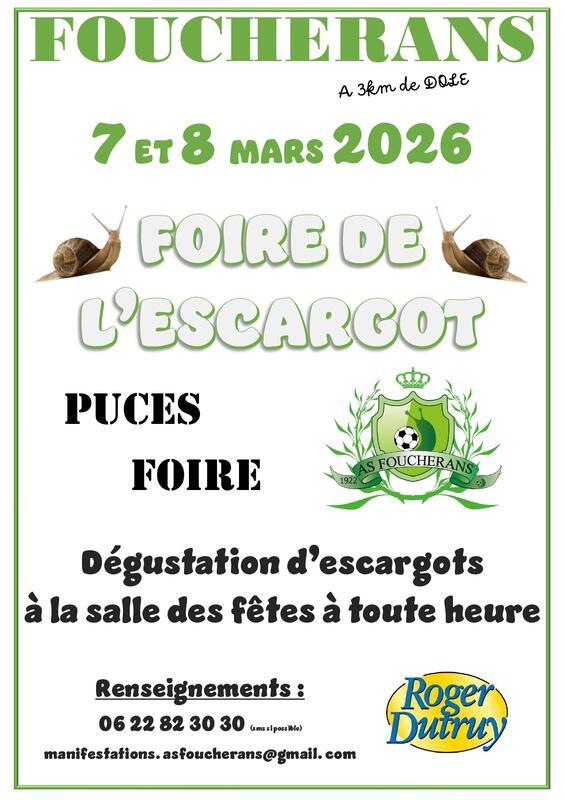 Puces - foire de l'escargot