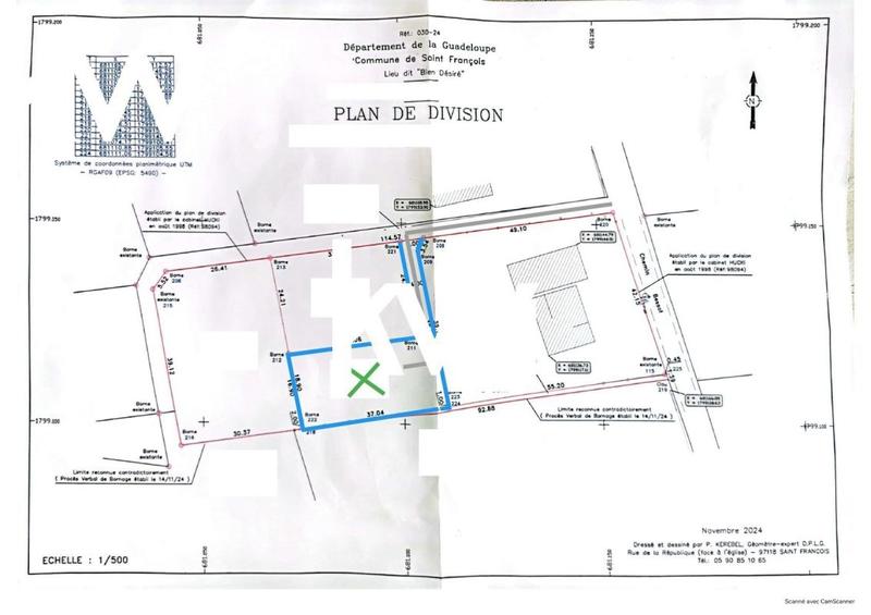 Terrain constructible - 781 m²