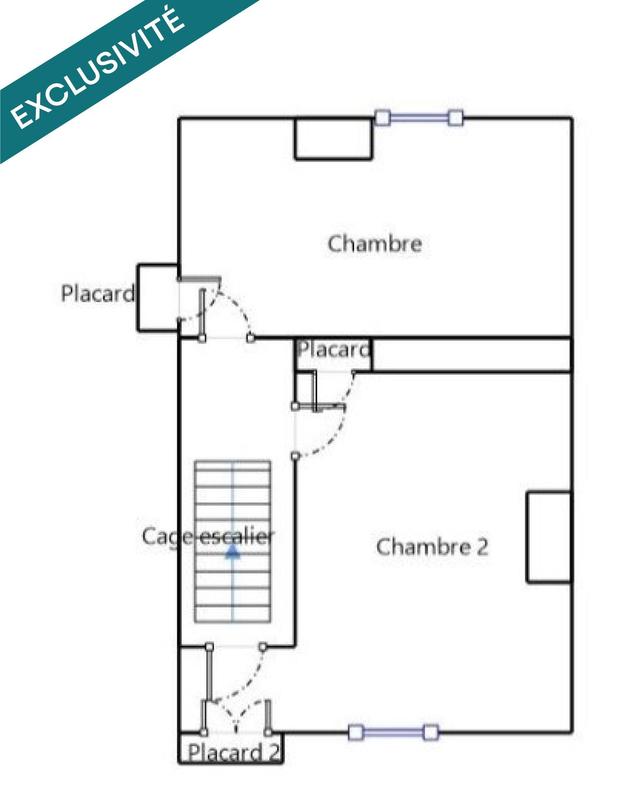 Maison - 100 m² - 5 pièces