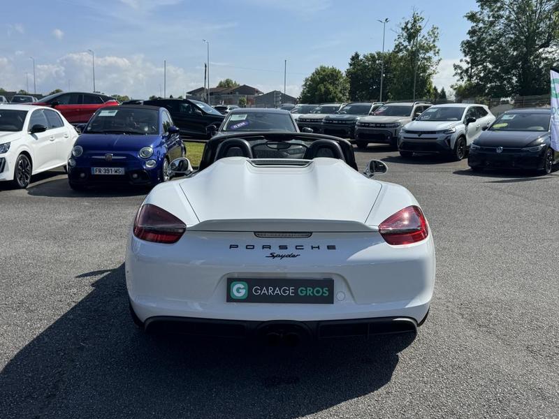 Porsche Boxster Spyder 3.8i 375 ch