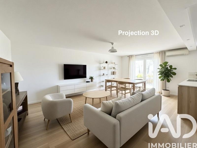 Appartement - 72 m² - 3 pièces