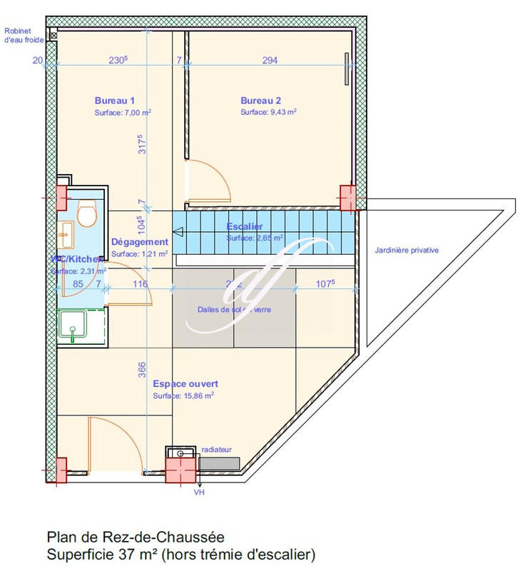 Local commercial - 67 m²