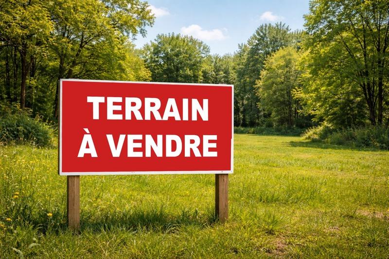 Terrain constructible - 868 m²