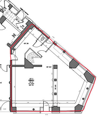 Local commercial - 102 m²