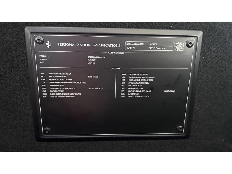 Ferrari Sf90 Stradale 4.0 V8 780 ch Phev
