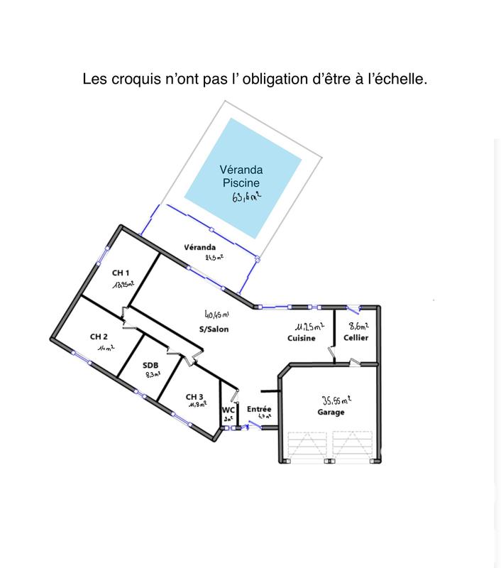 Maison - 120 m² - 5 pièces