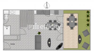 Maison - 77 m² - 4 pièces